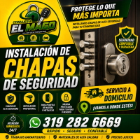 INSTALACION DE CHAPAS DE SEGURIDAD